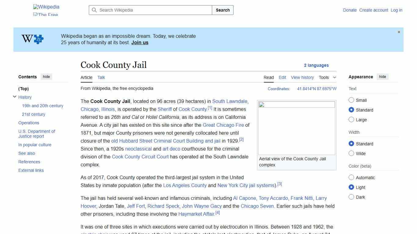 Cook County Jail - Wikipedia